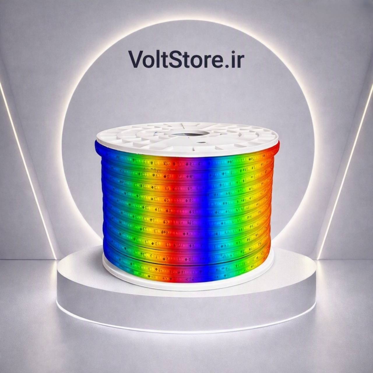 ریسه ال ای دی ۱۰ وات ۶۰ چیپ بر متر RGB رویالوکس متری