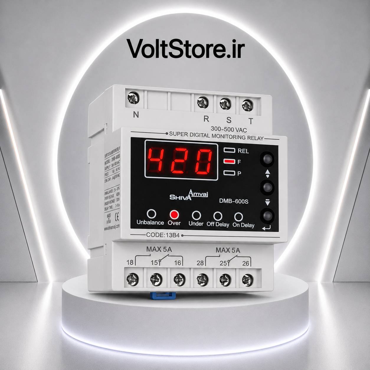 سوپر کنترل فاز دیجیتال شیوا امواج مدل DMB-600S
