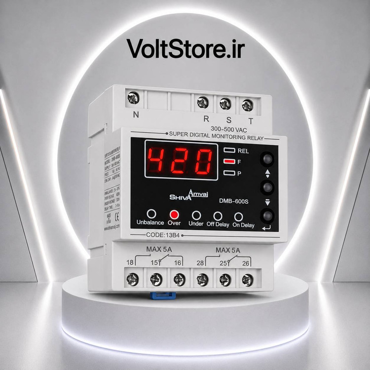 سوپر کنترل فاز دیجیتال شیوا امواج مدل DMB-600S